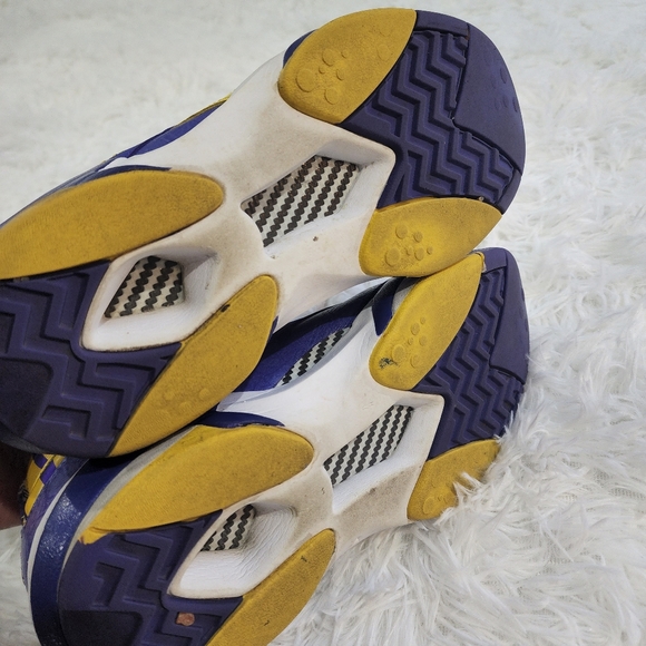 Retro Reebok Pump Shaq Attaq LSU High top Sneaker Shoe - Picture 5 of 7